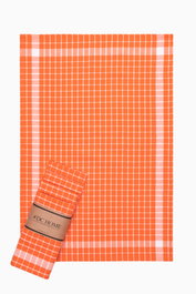 Hermia Set de Toallas de Mano Kareli - Naranja